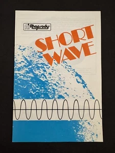 Vintage Rhapsody Short Wave Radio Manual Handbook - Zdjęcie 1 z 3