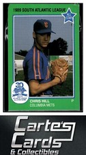 Chris Hill 1989 Grand Slam South Atlantic League All-Stars #15  Columbia Mets