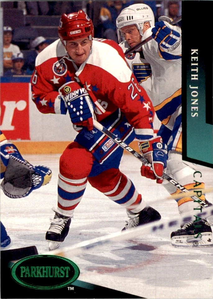 1993-94 PARKHURST KEITH JONES WASHINGTON CAPITALS #495 - Image 1 of 2
