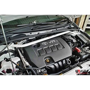 TOYOTA COROLLA E140 E170 '07~'18 ULTRA RACING 2 POINTS FRONT STRUT TOWER BRACE - Picture 1 of 9