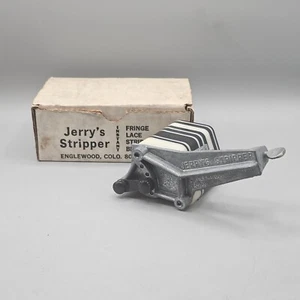 Vtg Jerry's Stripper Leather Stripping Tool for Straps Belts Lace Fringe 80110 - Picture 1 of 15