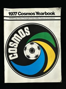 1977 Cosmos Soccer Official Yearbook w/ Pele Chinaglia Eddy Mifflin - EX - Picture 1 of 10