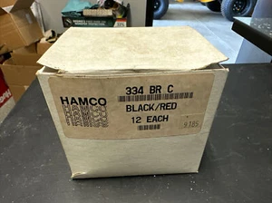 Hamco 334 BR C schwarz/rot 12 Spulen im Karton - Bild 1 von 4