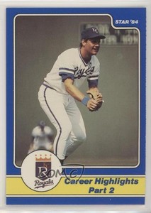 1984 Star George Brett Panel Set George Brett #22 HOF