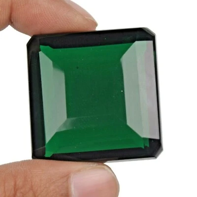 AAA+ Large Green Amethyst 40.15 Ct. Square Cut Loose Gemstone Gift for Birthday - Image 1 of 4