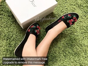 Alpargatas adornadas Christian Dior $770 nuevas en caja - Imagen 1 de 5