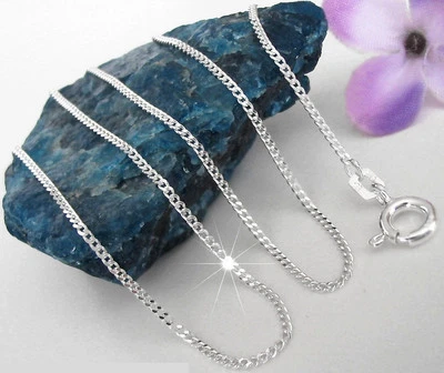 SCHMUCK-AREAL Baby Kinder Damen Kette Echt Silber Schmuck Panzerkette Silberkette neu Anhänger