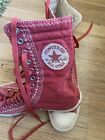 CONVERSE UNISEX RARE Chuck Taylor All Star Fold Down/High Top Boots UK L6.5