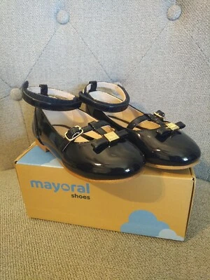 Mayoral Mercedita Afecto Charol Size 9 US 26 UE Girl  Shoes - Image 1 of 4