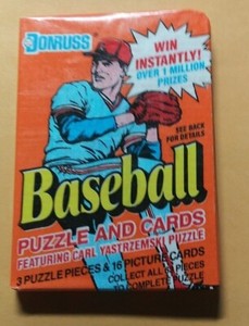 1990 Donruss Baseball Cards and Puzzle Factory Sealed Pack 
