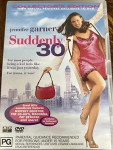 suddenly 30 (DVD 2004) Region 4 , Jennifer Garner, Mark Ruffalo - Ex Rental - Picture 1 of 1