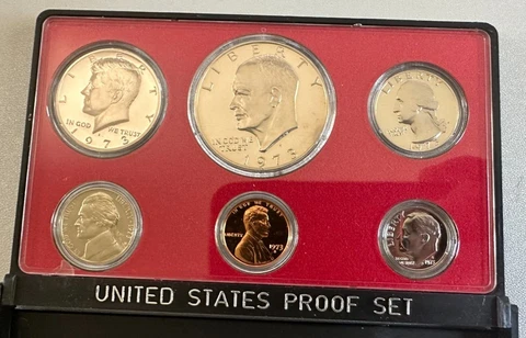 1973 S United States Proof Set Cover