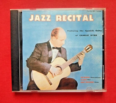 CHARLIE BYRD - JAZZ RECITAL - CD - ( 10 TRACKS ) - 1992 - TRACKED POSTAGE Foto 1 de 3