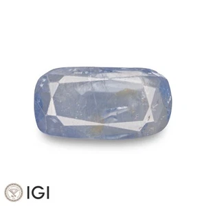 IGI zertifiziert KASCHMIR blauer Saphir 2,92 Kt. natürliches unbehandeltes KISSEN lose - Bild 1 von 7