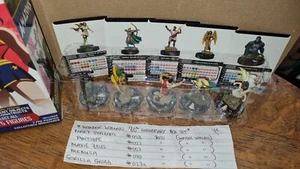 HEROCLIX bundle MARY SHAZAM, ANTIOPE, MAXIE ZEUS, MEDUSA, GORILLA GRODD (BOXED) - Picture 1 of 8