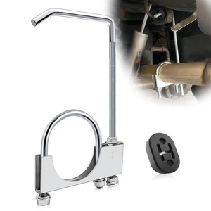 3" Universal Auspuffschelle mit Aufhänger, aus Schwerlaststahl Schelle mit Re... - Bild 1 von 6