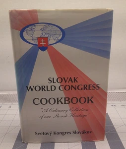 Vintage 1995 Slovak World Congress Cookbook 1st Edition Recipes Hungarian Czech - Picture 1 of 18