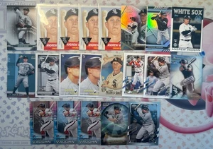 (21) 2021 Topps Andrew Vaughn Rookie Lot Chrome Ginter Tribute Sterling - Bild 1 von 1