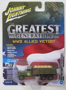Johnny Lightning Military R1 WWII GMC CCKW 2-1/2-TON 6X6 TRUCK 1 of 3.200 A - Bild 1 von 6