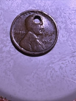 VERY RARE, 1920  Lincoln Wheat Penny “L” in Liberty Touching Rim, no mint mark. - Image 1 of 2