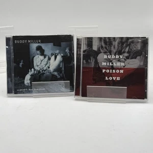 2FER Poison Love & Midnight and Lonesome by Buddy Miller 2CDs G/G- & VG-/G+ - Picture 1 of 6