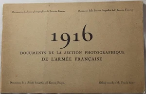 1916 PHOTOGRAPHIQUE DE L'ARMÉE FRANÇAISE. French Army WW1 Photographs - Picture 1 of 6