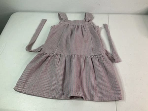 CPC CHILDRENSWEAR Red, Blue, White Striped Sundress w/Tie. Size 4T. Excel. Cond. - Picture 1 of 7