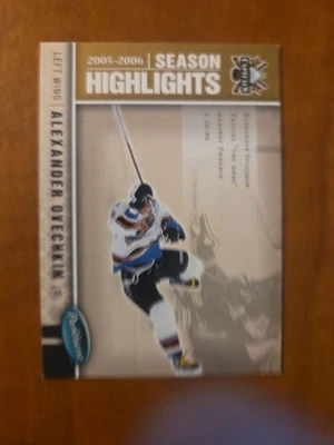 2005-06 Parkhurst - Season Highlights Alex Ovechkin #588 Rookie  — 第 1/2 张图片