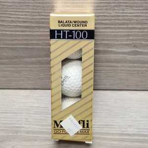 Maxfli HT-100 - 3 palline da golf una manica vintage anni 90 nuove con scatola vai al max - Foto 1 di 3