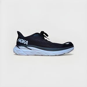 Hoka One One Clifton 8 Women’s Size 7.5 B Black Running Shoes Sneakers 1119394 - Picture 1 of 8