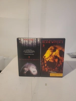 Blair Witch Project 1 And 2 VHS Lot NEW SEALED - Image 1 of 4