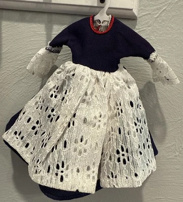 Copy Of Bild Lilli Design Babs UNEEDA Miss Suzette Seventeen Navy W/Lace Dress - Image 1 of 4