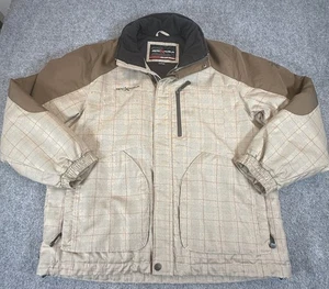 ZeroXposur Jacket Mens Large Plaid Insulated Winter Coat Full Zip Hooded - Picture 1 of 20