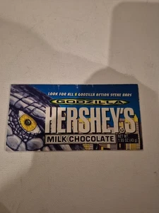 Godzilla Hersheys Cioccolato al Latte Usato Involucro Pubblicità - Foto 1 di 5