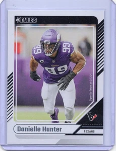 2024 Panini Donruss - Danielle Hunter #123 Houston Texans - Picture 1 of 2
