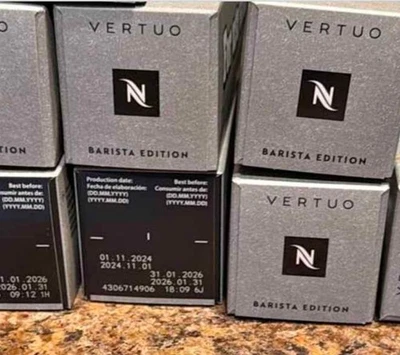 Leite de aveia Nespresso Vertuo Oatly Barista Edition 80 cápsulas vão soltar ENVIO - Imagem 1 de 3