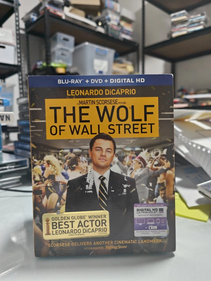 The Wolf of Wall Street Blu-ray Region A Brand New Sealed USA or Canada Region - Image 1 of 1