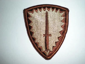 US ARMY SPECIAL OPERATIONS COMMAND EUROPE SOCEUR PATCH - DESERT - Picture 1 of 1