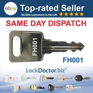 Replacement Steel Ronis LAS Key FH001 for Office Desks & Window Locks *FREE 48HR - Picture 1 of 11
