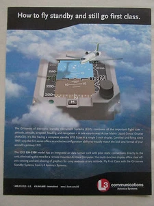 11/2005 PUB L3 COMMUNICATIONS AVIONICS SYSTEMS ESIS ELECTRONIC INSTRUMENTS AD - Imagen 1 de 1
