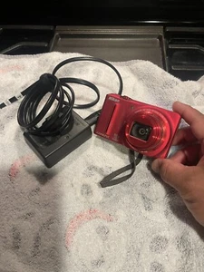 Nikon COOLPIX S9100 12.1MP Digital Camera Red Free Shipping - Picture 1 of 7