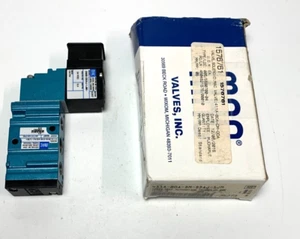 New! MAC VALVES, 411A-B0A-DM-DDAJ-1JM Solenoid Valve 24VDC - Picture 1 of 5