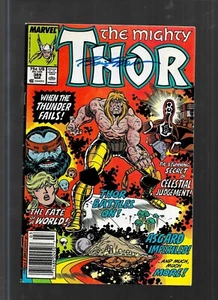 The Mighty Thor 389 1988 firmado Ron Frenz Pittsburgh Comic Con - Imagen 1 de 3