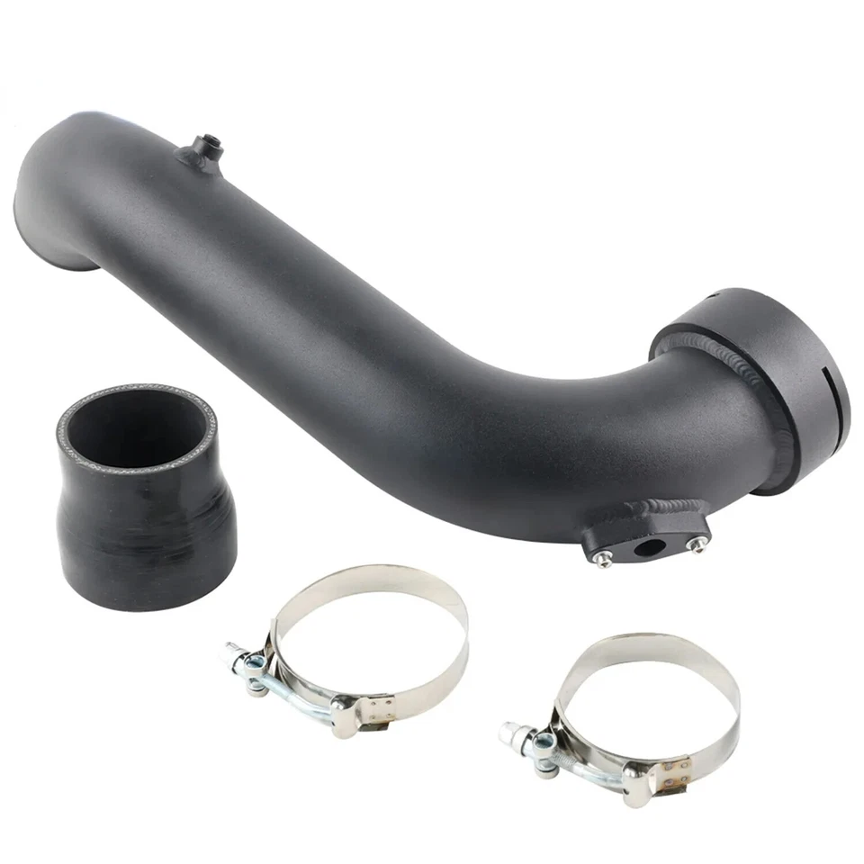 Tubo de carga turbo admisión aluminio negro para BMW N55 135i 335i xDrive 2011-2012 Foto 1 de 4