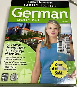 2014 Edition - Instant Immersion German Levels 123 - Picture 1 of 1