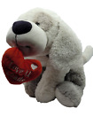 LOVE YOU LOADS RED HEART DOG PUPPY 15"PLUSH CUDDLY SOFT TOY TEDDY DOG KEEL TOYS