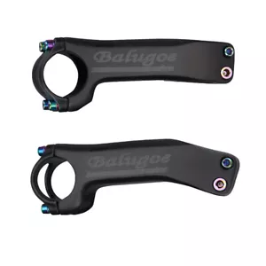 BALUGOE Full Carbon fiber Bicycle Stem Carbon Bike Handle Stem 28.6-31.8 6°/17° - Picture 1 of 12