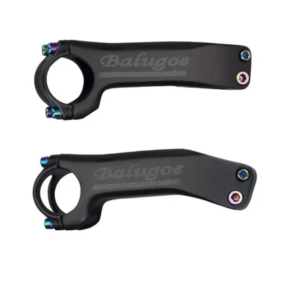 BALUGOE Carbon fiber Bicycle Stem Carbon Bike Handle Stem 28.6-31.8mm  6°/17° - Image 1 of 4