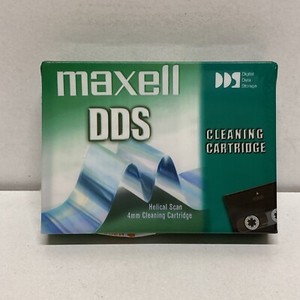 Maxell DDS Helical Scan 4mm Cleaning Cartridge