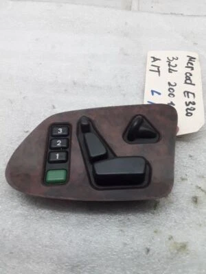 INTERRUPTOR ASIENTO DELANTERO IZQUIERDO L/F MADERA GRANIE 3.2L A/T 2001 MERCEDES E320 HO-122P Foto 1 de 4